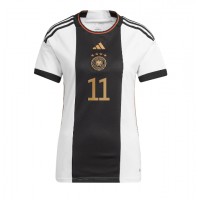 Dámy Fotbalový dres Německo Mario Gotze #11 MS 2022 Domácí Krátký Rukáv
